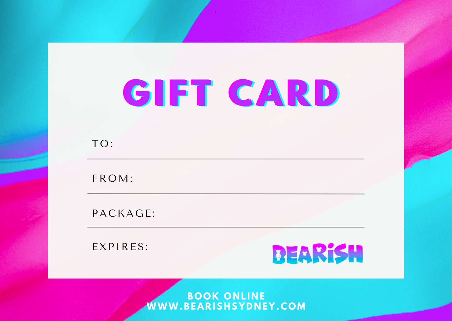 Bearish Sydney Gift Card