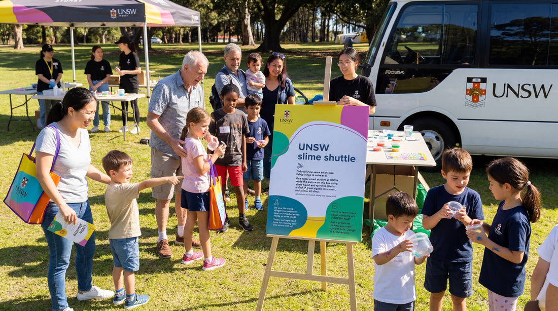 UNSW Science x Bearish: Slime Fest at Centennial Park